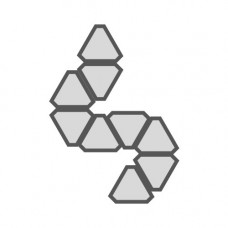  Trigonal Shape 09 Unit Geometric Wall Light